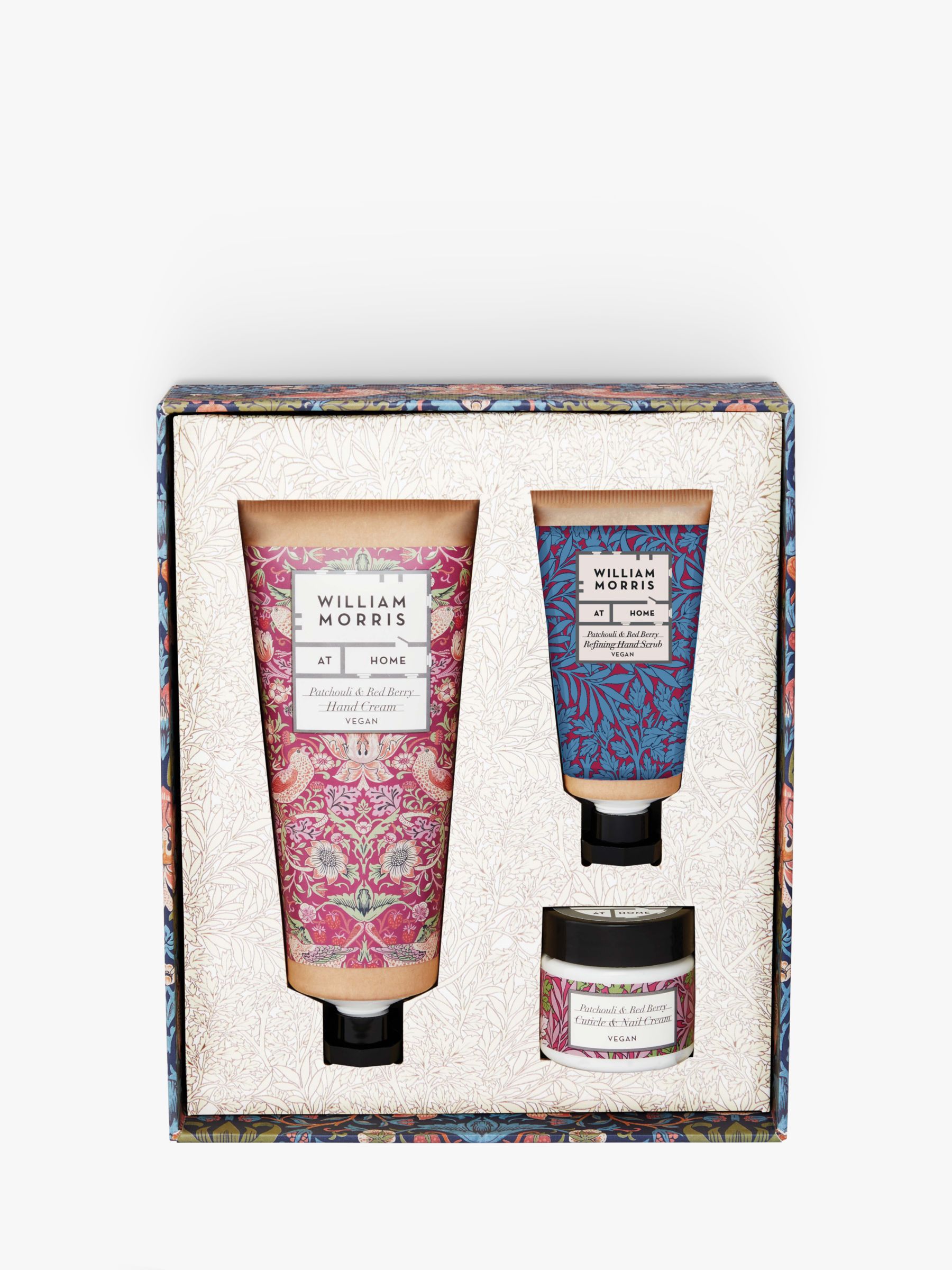 William Morris At Home Strawberry Thief Patchouli & Red Berry Hand Care Treats 1