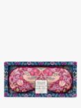 William Morris At Home Strawberry Thief Lavender Velvet Eye Mask