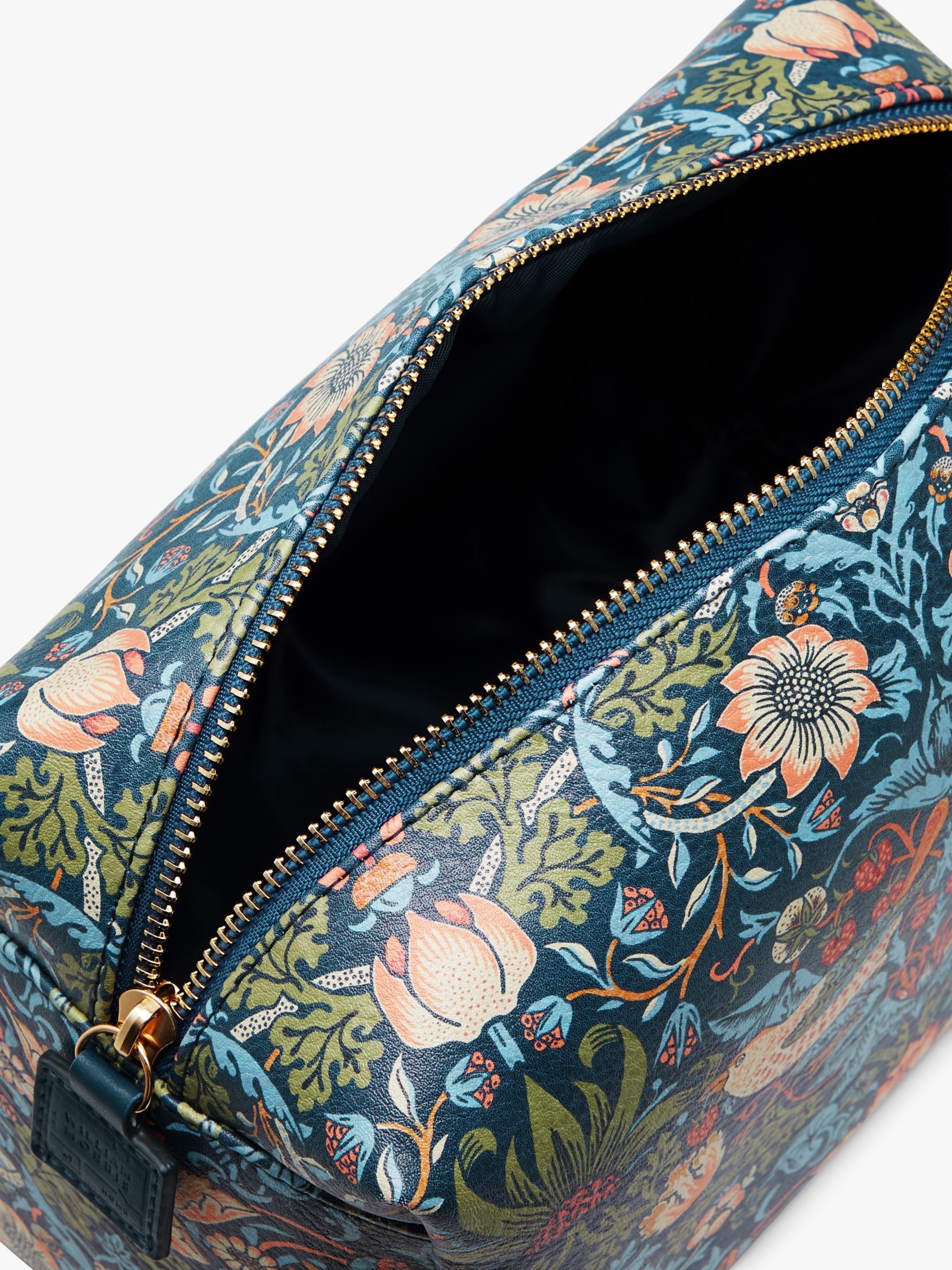 William Morris At Home Strawberry Thief Large Wash Bag 2