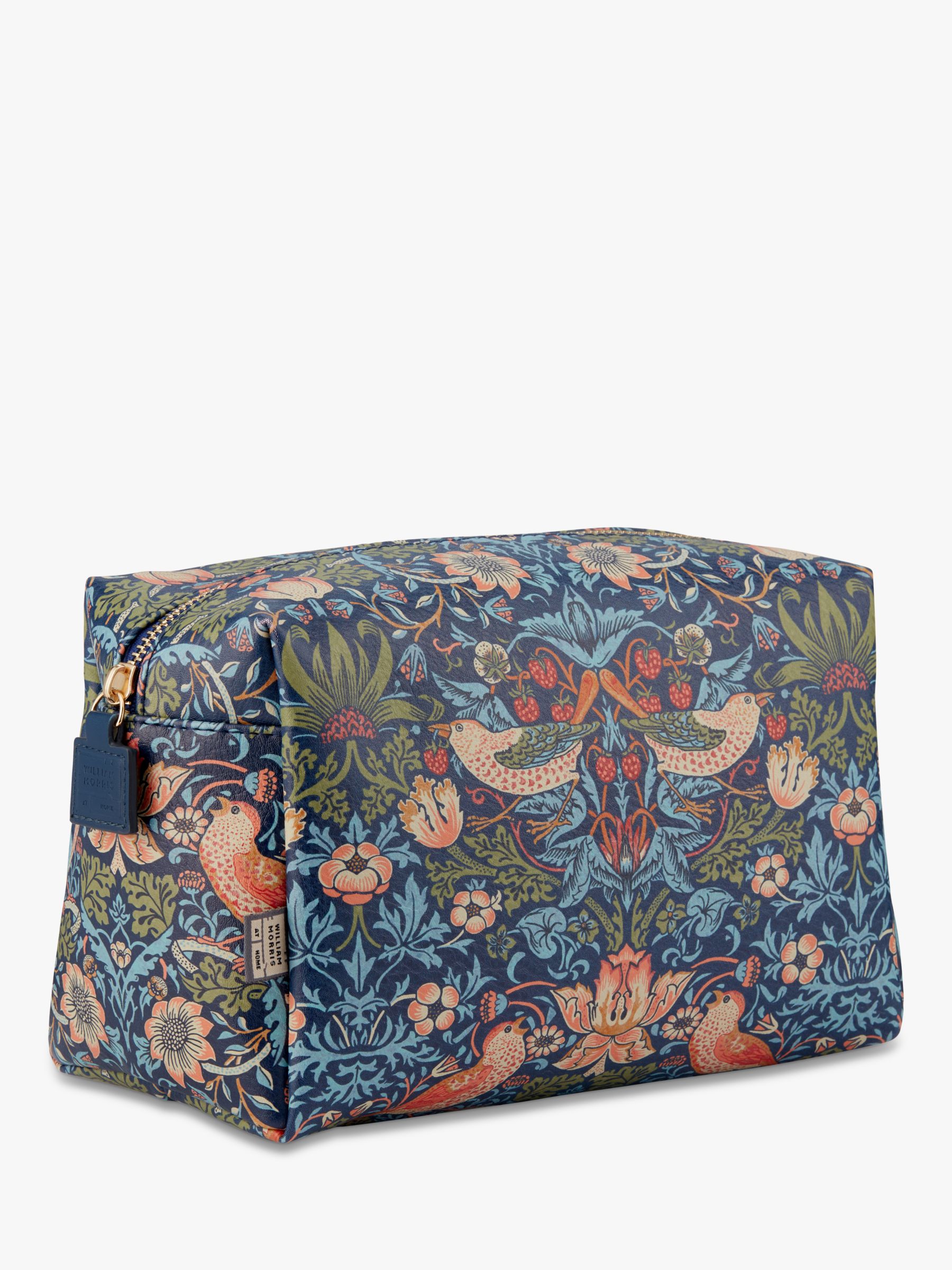 William Morris At Home Strawberry Thief Large Wash Bag 3