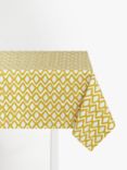 John Lewis Jero Ikat PVC Tablecloth Fabric, Ochre