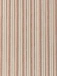 John Lewis Ottoman Stripe Furnishing Fabric, Terracotta