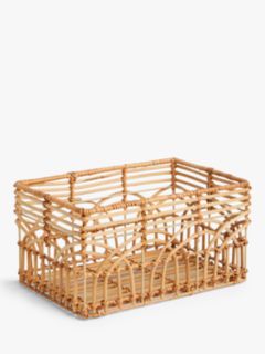 Wicker bike sale basket target