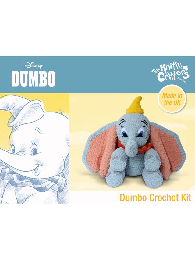 Disney x Knitty Critters Dumbo Crochet Kit