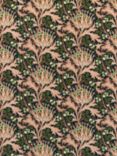 Morris & Co. Artichoke Velvet Furnishing Fabric, Inky Fingers/Blush