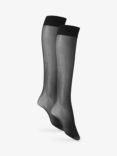 John Lewis 40 Denier Knee-High Tights, Pack of 2