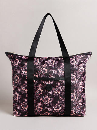 Ted Baker Ozalia Floral Shopper Bag, Black