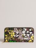 Ted Baker Ditsiel Ditsy Printed Large Leather Zip Purse, Multi