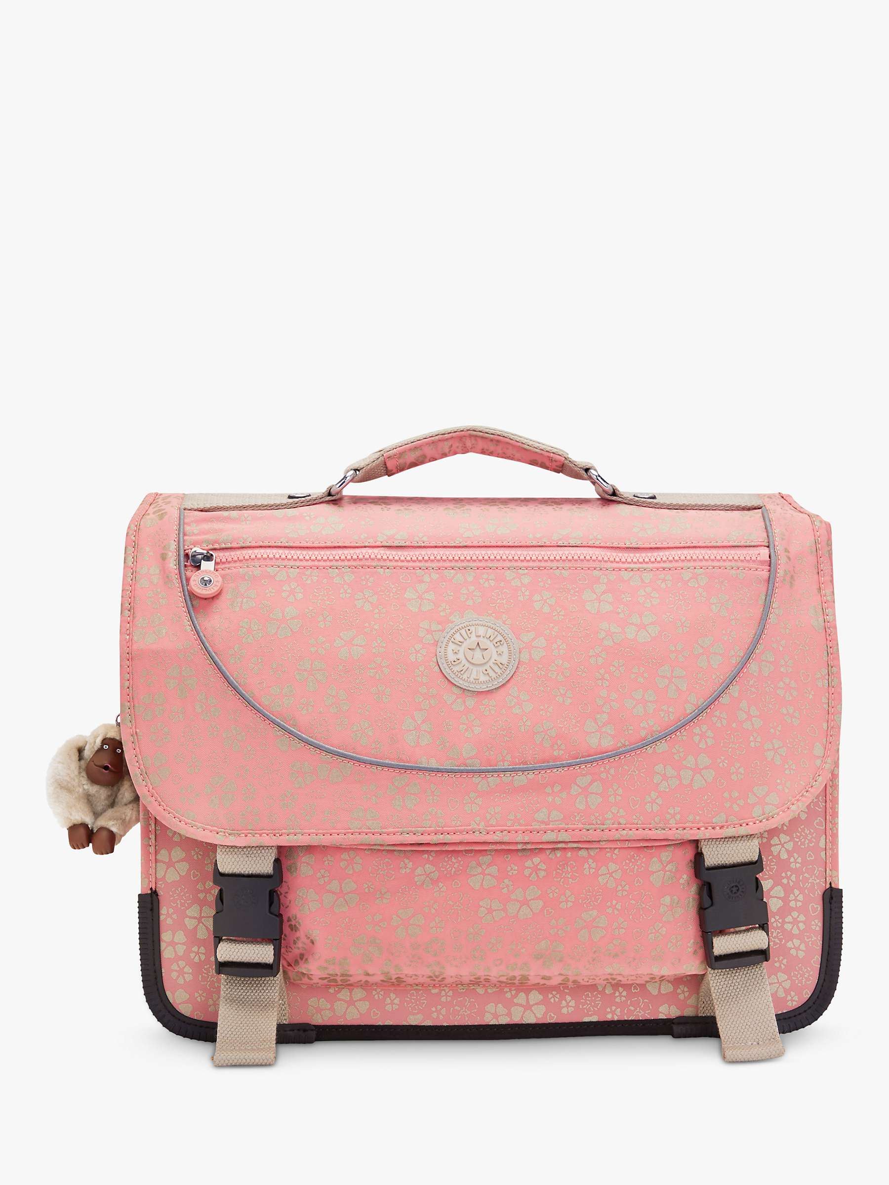 Buy Kipling Kids' Preppy Medium School Backpack, Sweet Metfloral Online at johnlewis.com