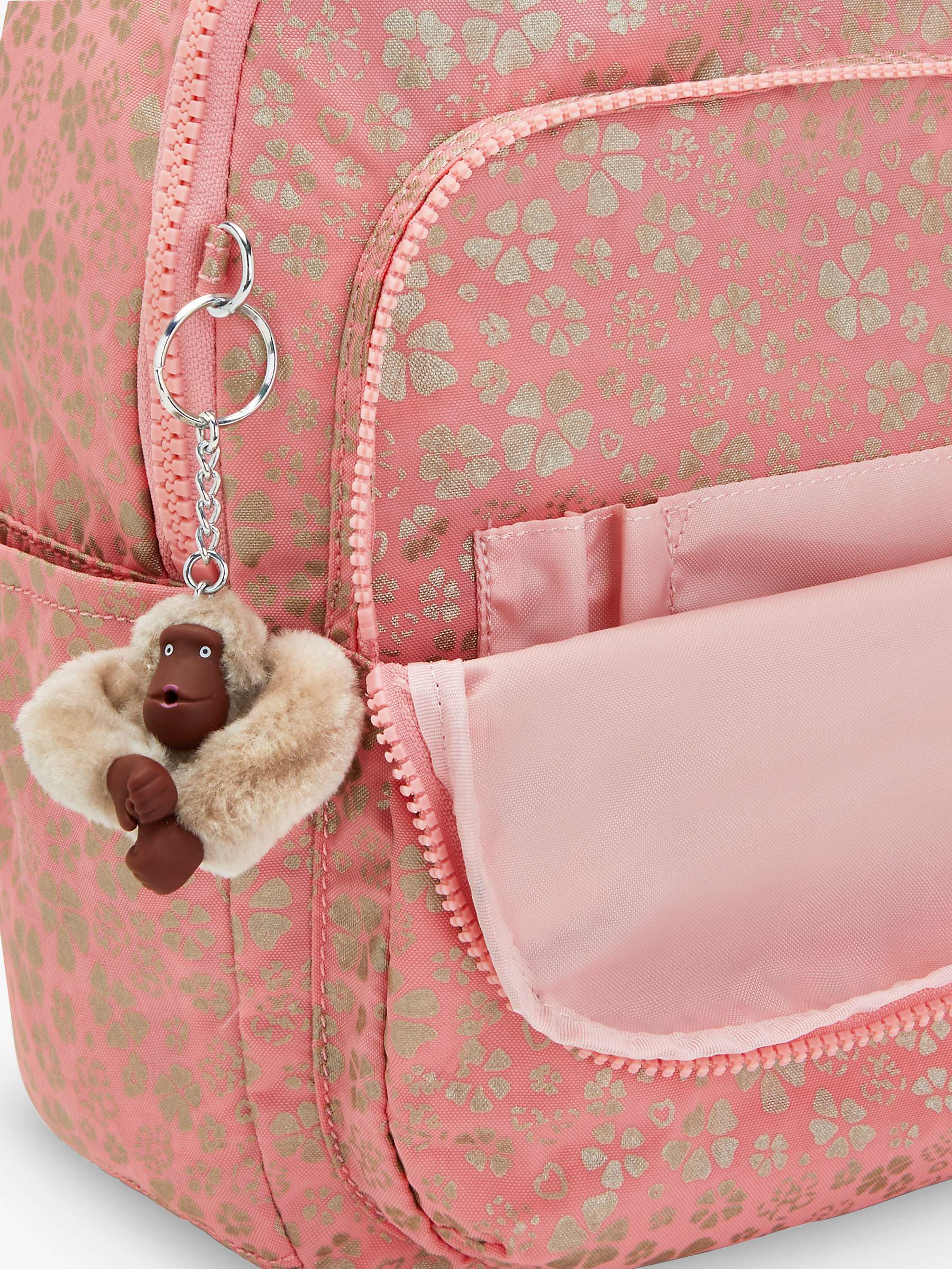 Buy Kipling Seoul Small Backpack, Sweet MetFloral Online at johnlewis.com
