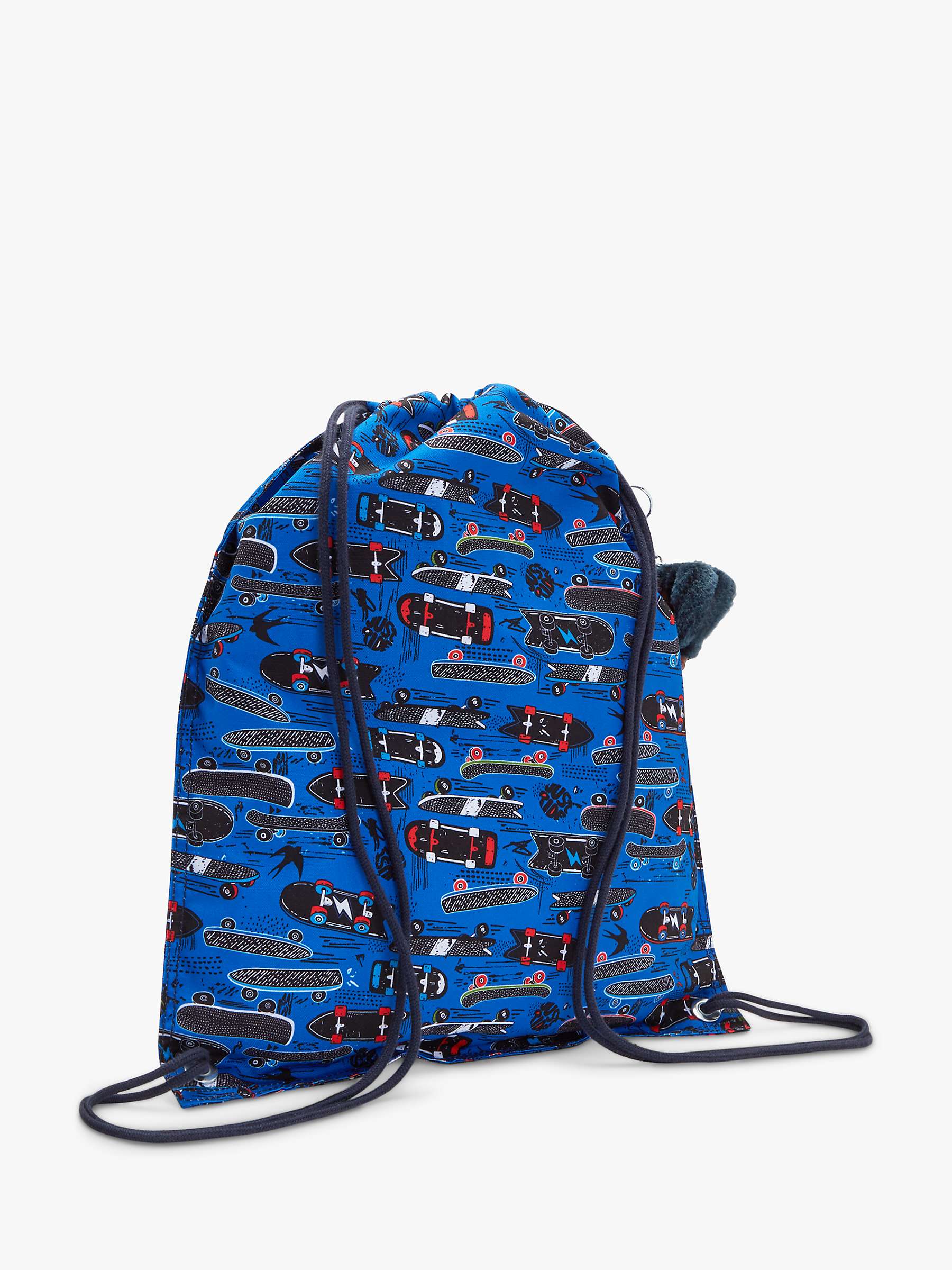 Buy Kipling Kids’ Supertaboo School Drawstring Backpack, New Scate Online at johnlewis.com