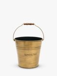 Ivyline Brass Kindling Bucket, 30cm