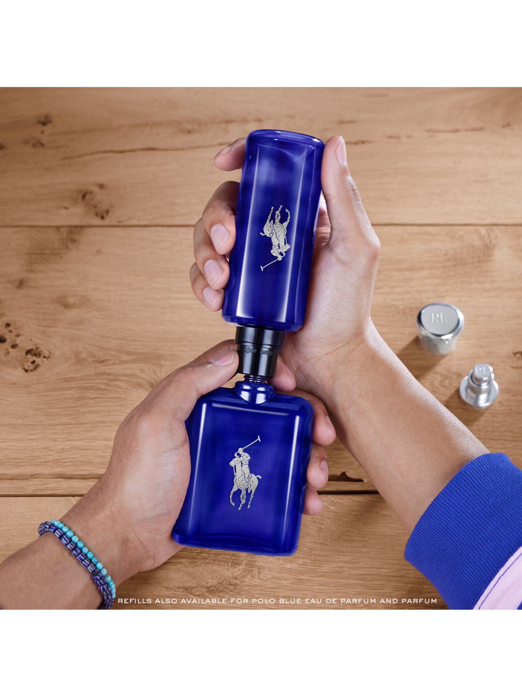 Ralph Lauren Polo Blue Parfum Refillable, 75ml