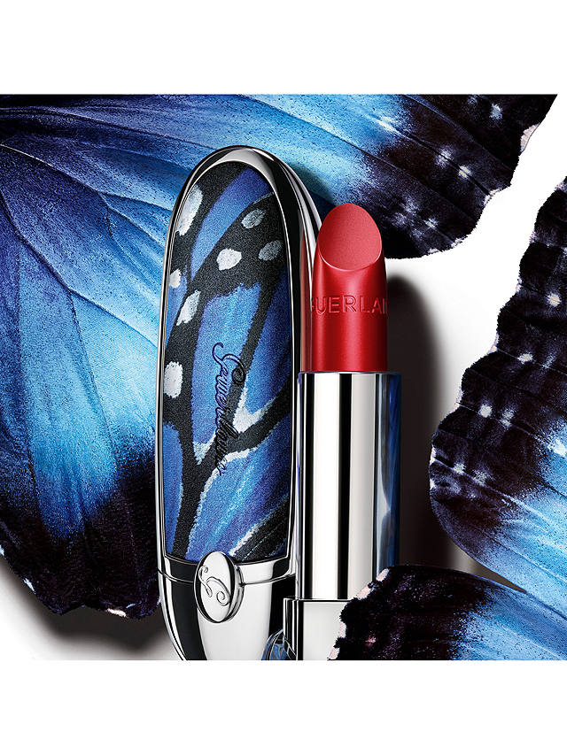 Guerlain Rouge G Luxurious Velvet Metal Lipstick, 880 Magnetic Red 6
