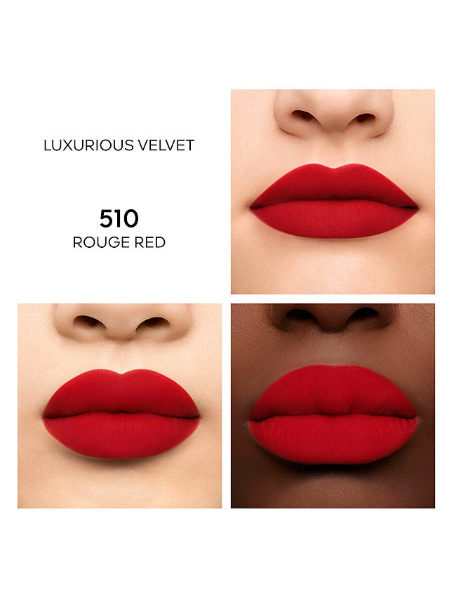Guerlain Rouge G Luxurious Velvet Matte Lipstick, 510 Rouge Red 4