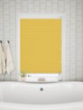 John Lewis Blinds Studio Made to Measure 25mm Cell Blackout Honeycomb Blind, Yellow