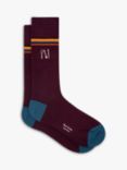 Paul Smith Archie Ankle Socks, One Size, Purple