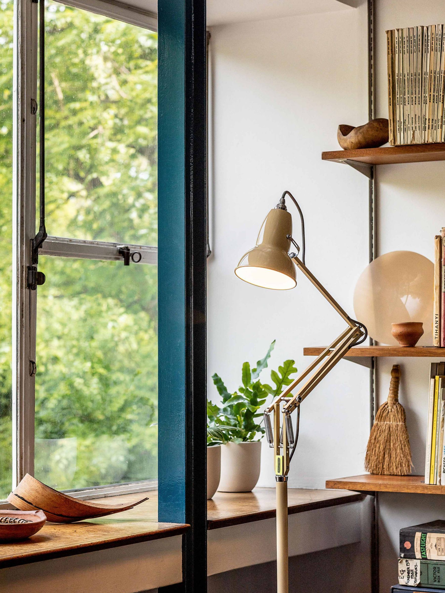 Photo of Anglepoise + national trust 1227 floor lamp buttermilk yellow