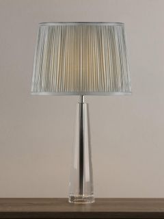 Laura Ashley Blake Crystal Glass Table Lamp, Clear