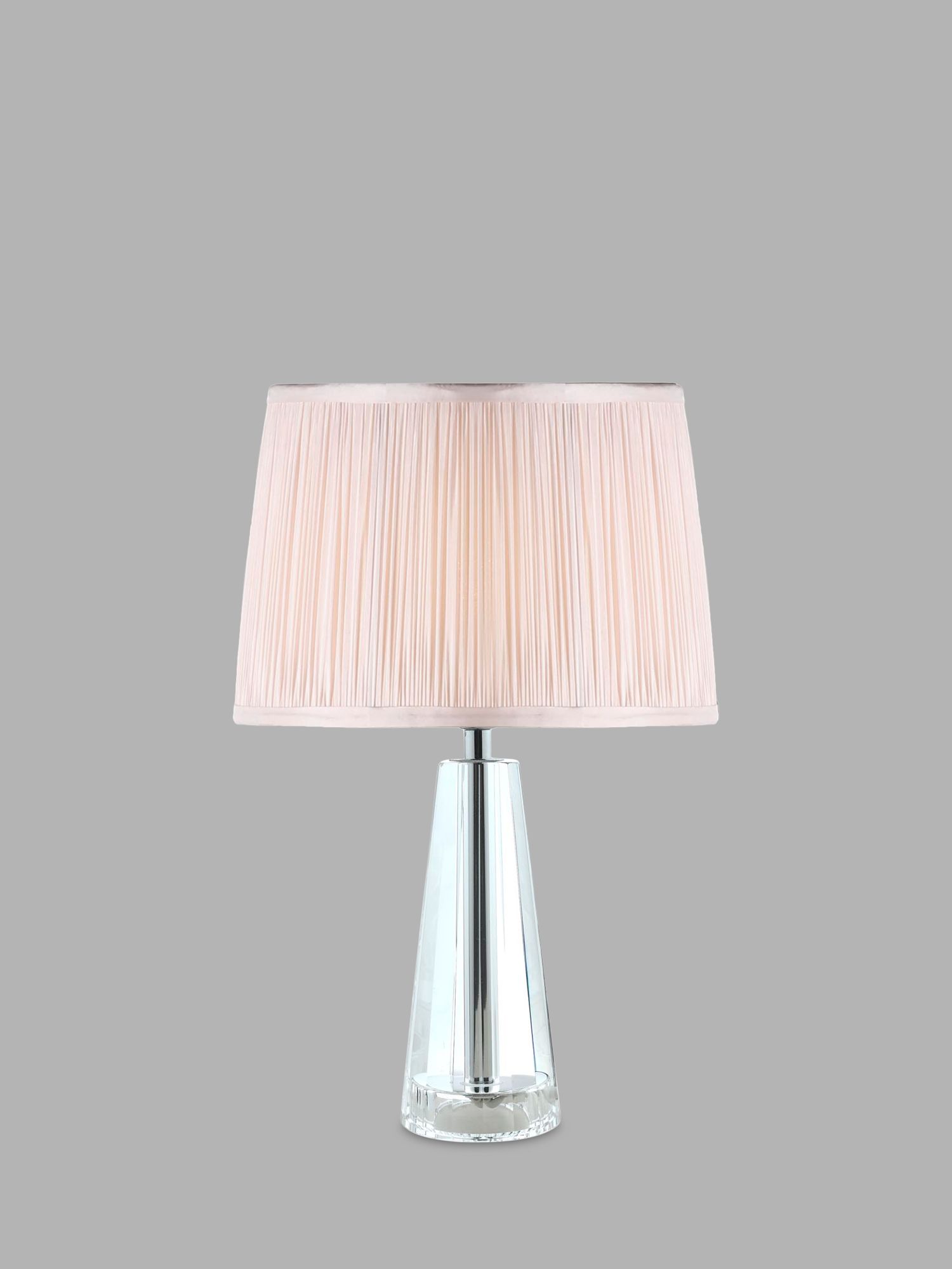 Photo of Laura ashley blake petite crystal glass table lamp clear