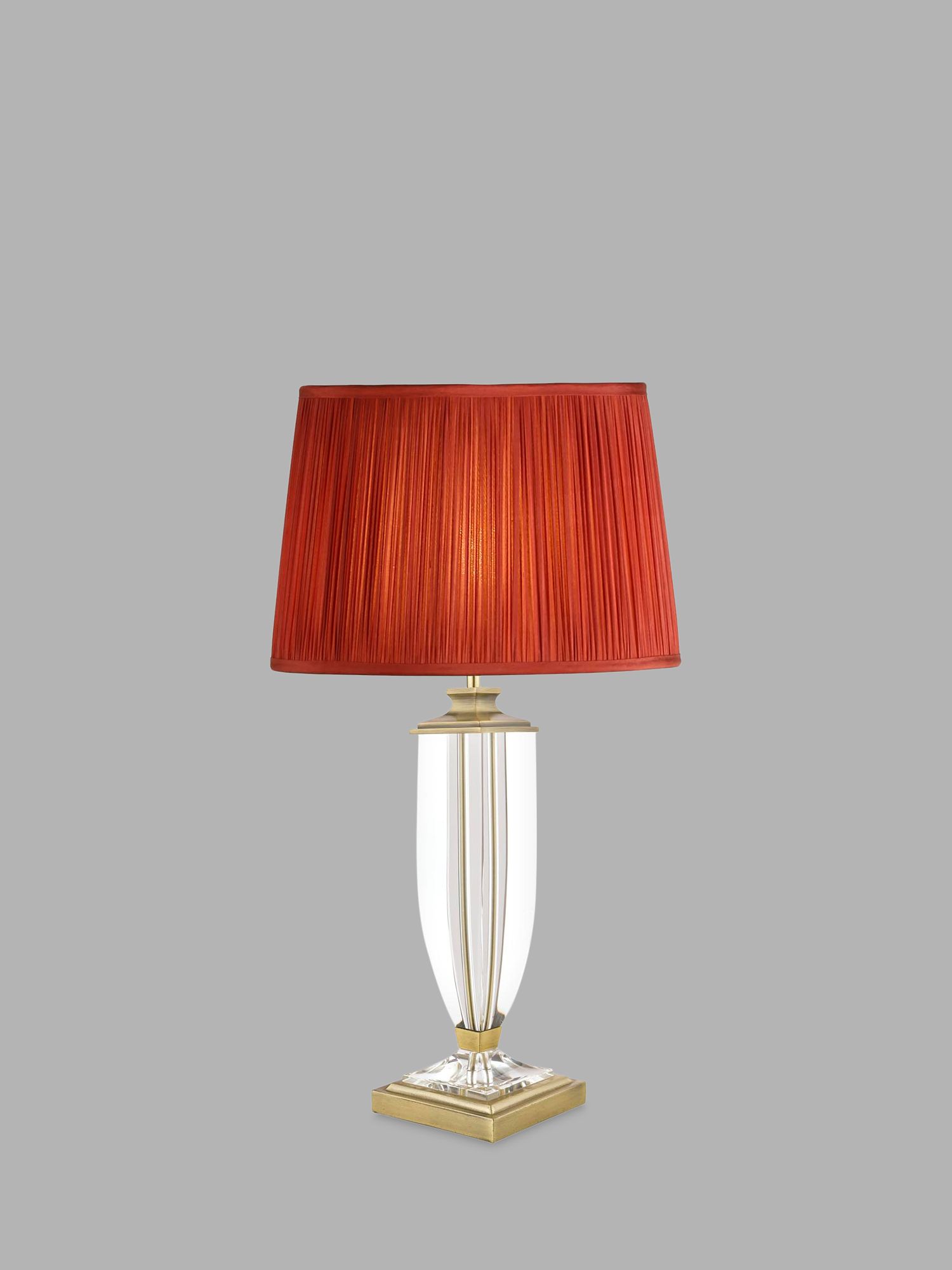 Photo of Laura ashley carson grande crystal table lamp antique brass