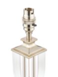 Laura Ashley Carson Petite Crystal Table Lamp, Nickel