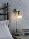 Laura Ashley Callaghan Plug-In Wall Light, Brass