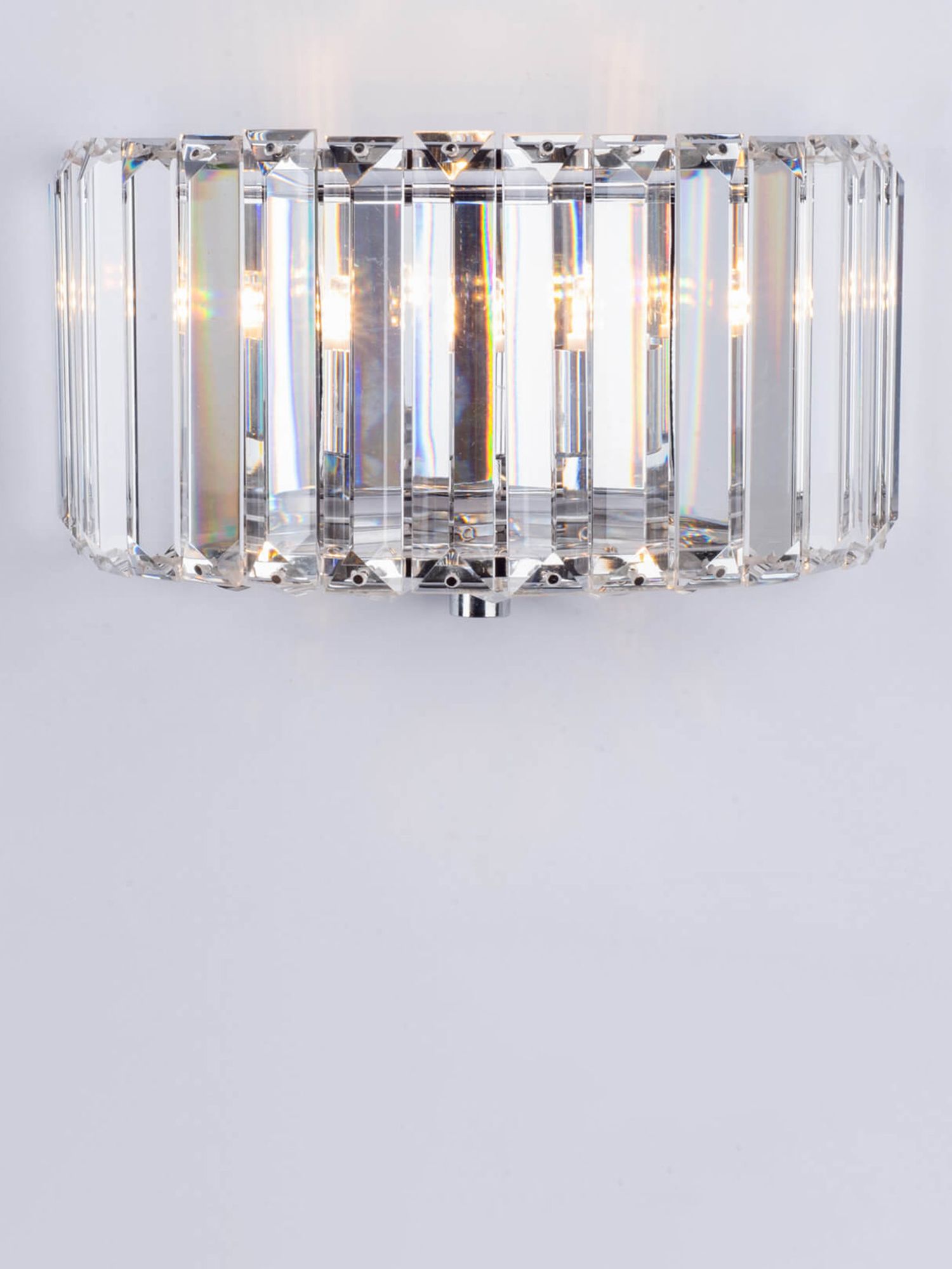 Photo of Laura ashley fernhurst crystal wall light clear