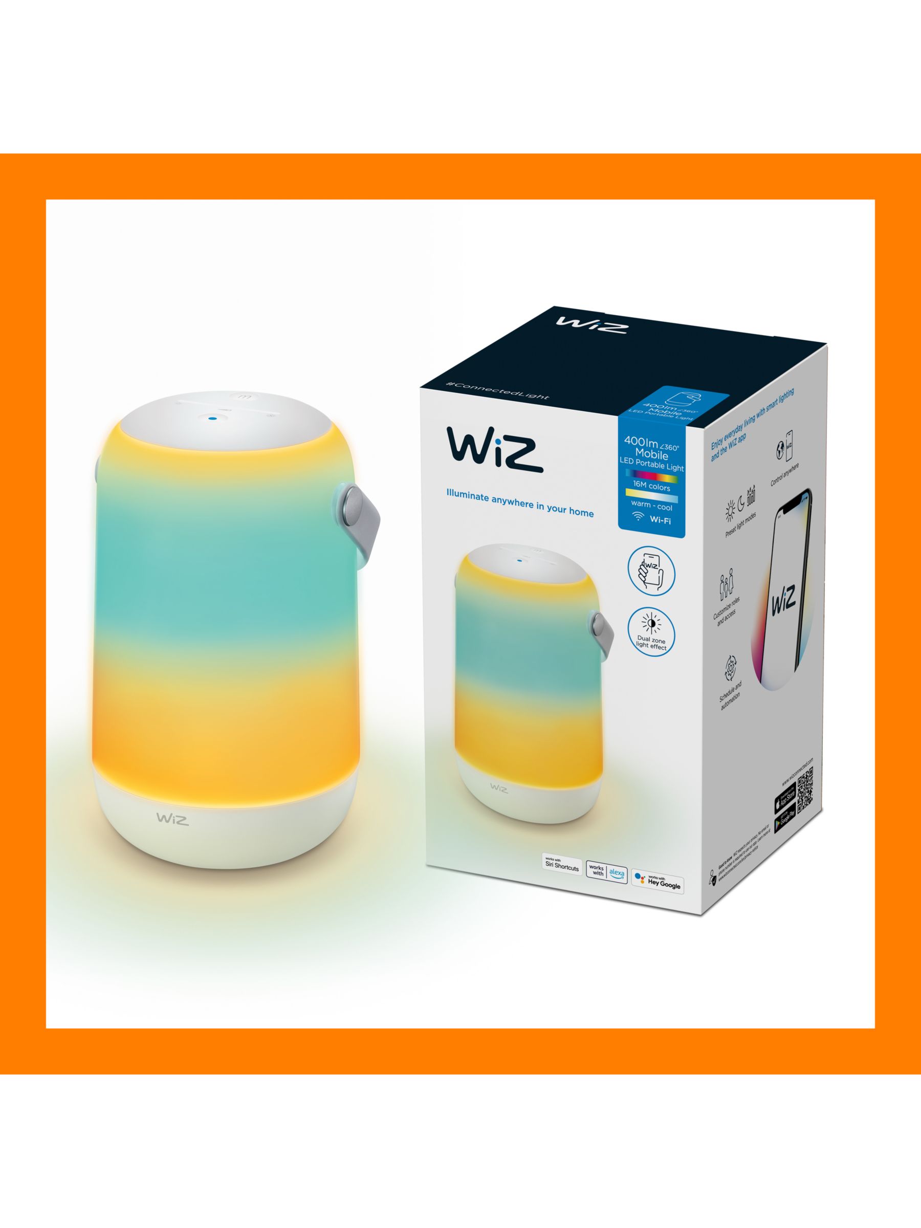 Photo of Wiz true portable type g table lamp