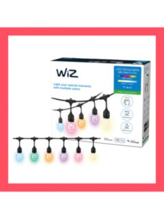 WiZ Smart LED White and Colour Outdoor Festoon Lights