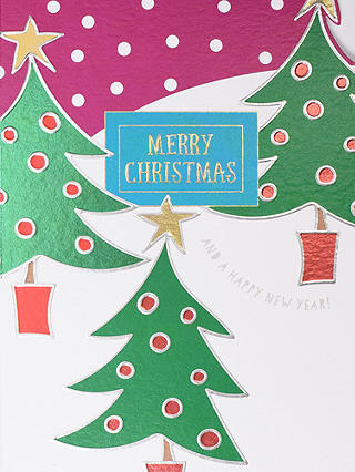 Wendy Jones Blackett Trees & Snow Christmas Card
