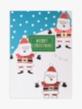 Wendy Jones Blackett Merry Christmas Santas Christmas Card
