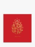 The Proper Mail Company Bauble Joyeux Noël Christmas Card