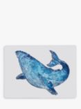 BlissHome Creatures Whale Bath Mat, Blue