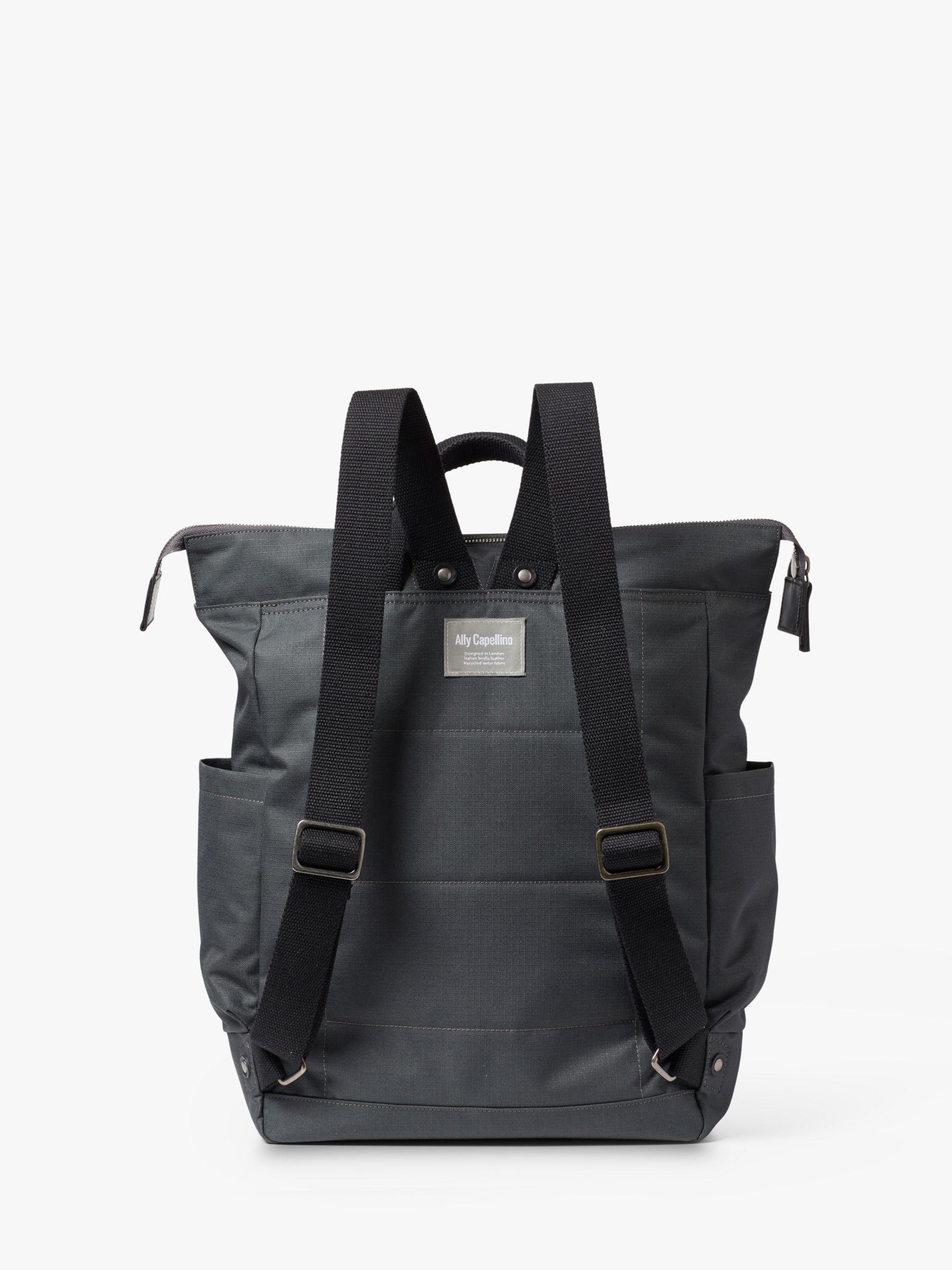 Buy Ally Capellino Fin Waxed Cotton Rucksack Online at johnlewis.com