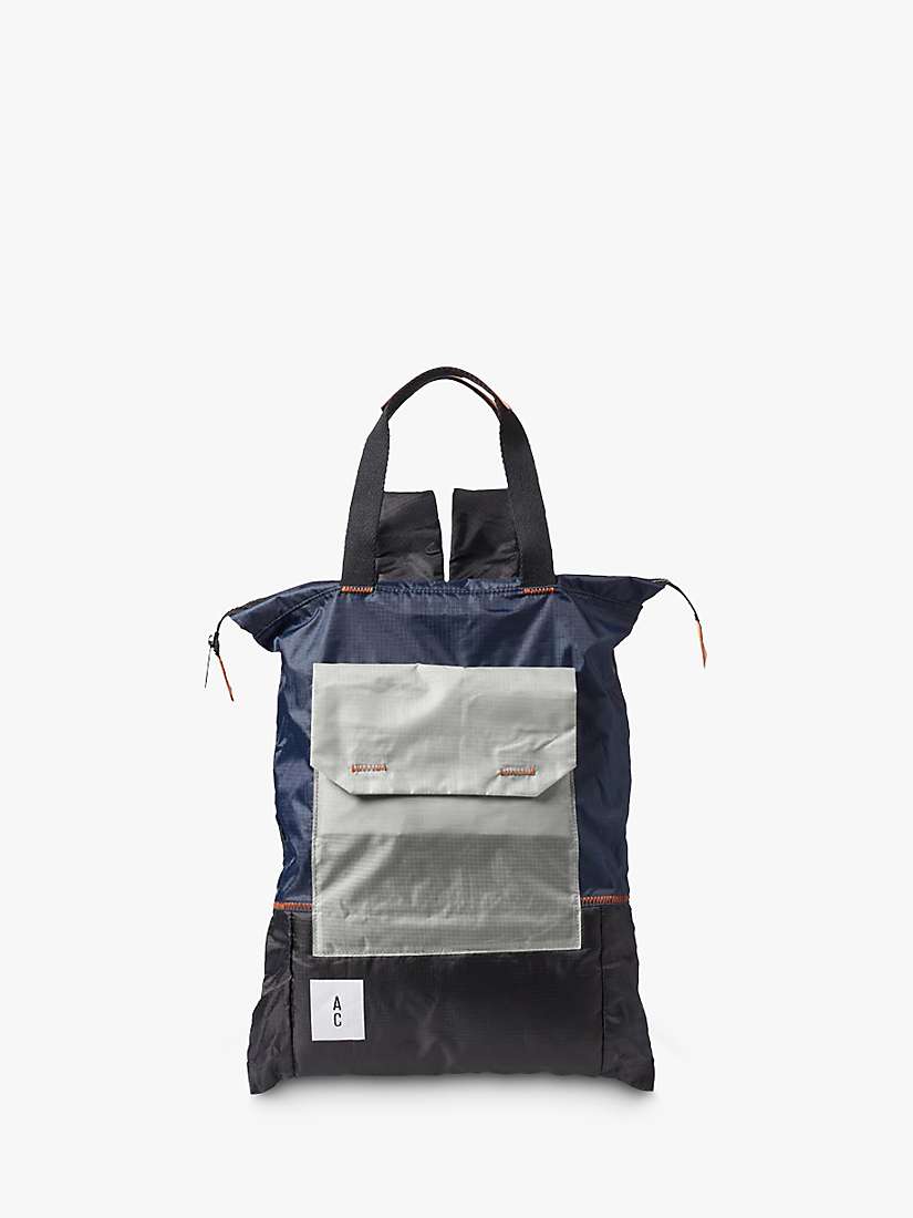 Buy Ally Capellino Harry Small Backpack, Navy/Grey Online at johnlewis.com