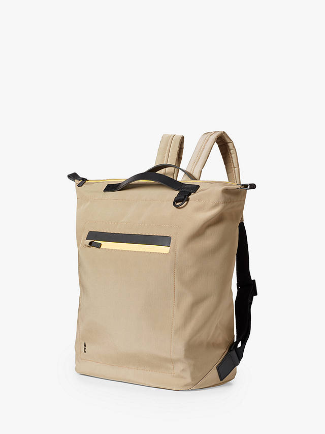 Ally Capellino Hoy Travel Cycle Recycled Rucksack, Sand