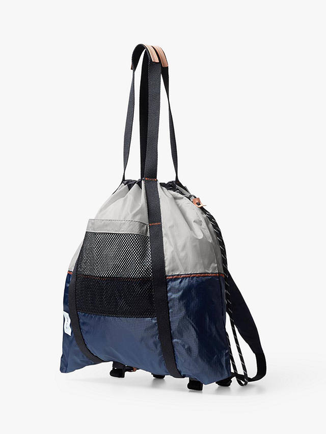 Ally Capellino Harvey Convertible Packable Backpack, Navy/Grey