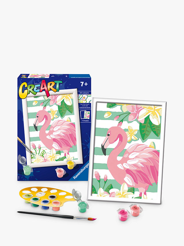 Ravensburger CreArt Think Pink Flamingo Paint By Numbers