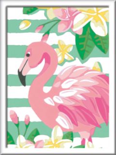 Ravensburger CreArt Think Pink Flamingo Paint By Numbers