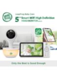 LeapFrog LF815HD WI FI Smart 5inch HD Video Baby Monitor