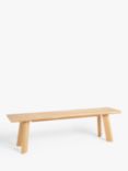 John Lewis Larsen Bench, Solid Oak