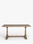 John Lewis Clemence 6 Seater Rectangular Dining Table, Greyed Oak