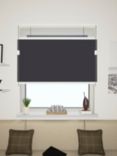 John Lewis Made to Measure 25mm Cell Blackout Honeycomb Blind, Black