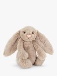 Jellycat Bashful Bunny Soft Toy, Beige