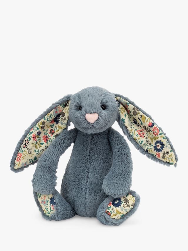 Jellycat Blossom Bunny Soft Toy Dusky Blue Small 3084