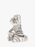 Jellycat Bashful Snow Tiger Soft Toy, Medium, Multi