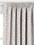 John Lewis Scallop Floral Made to Measure Curtains or Roman Blind, Plaster