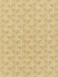 John Lewis Exley Leaf Made to Measure Curtains or Roman Blind, Ochre