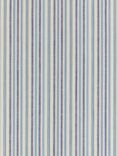 John Lewis Ottoman Stripe Made to Measure Curtains or Roman Blind, Blue